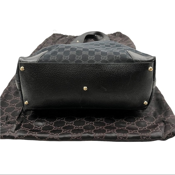 GUCCI oversized signature monogram canvas hobo tote bag - Picture 5 of 16